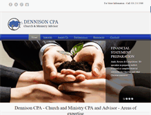 Tablet Screenshot of churchcpa.net